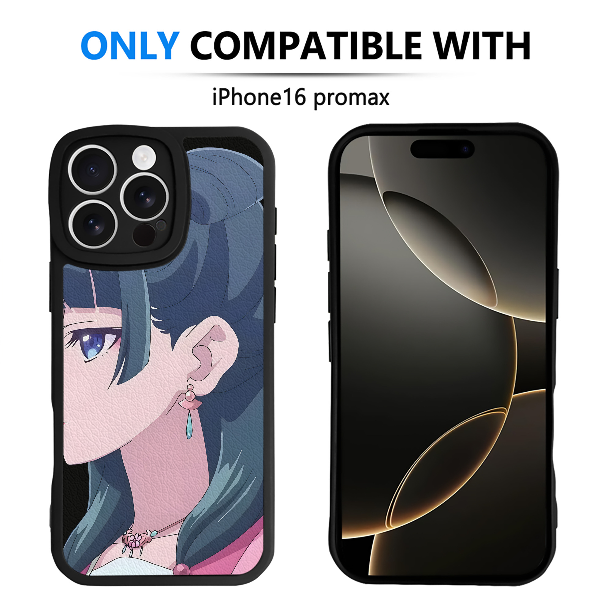 （画像用） 薬屋のひとりごと The Apothecary Diaries 【iPhone 16シリーズ対応】シリコンスマホケース（レザー調） 材質：シリコン